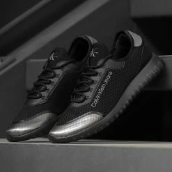 Vente flash ⭐ Baskets Runner Laceup Eva 0369 Black de Calvin Klein 🥰 -France Calvin Klein Soldes 2024 calvin klein 292463 YM0YM00369 BDS 20211201T100802 05