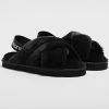 Meilleure vente 🔥 Claquettes Femme Home Slippers 0616 Black de Calvin Klein ✨