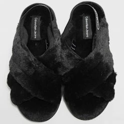 Meilleure vente 🔥 Claquettes Femme Home Slippers 0616 Black de Calvin Klein ✨ -France Calvin Klein Soldes 2024 calvin klein 292479 YW0YW00616 BDS 20211207T160017 04