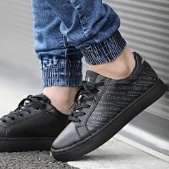 Grosses soldes 🥰 Baskets Cupsole Laceup AOP 0373 Black de Calvin Klein ❤️ -France Calvin Klein Soldes 2024 calvin klein 292503 YM0YM00373 BDS 20220304T152509 05