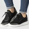 Coupon 🤩 Baskets Femme Runner Lace Up 👟 Sneaker 0607 Black de Calvin Klein ⌛