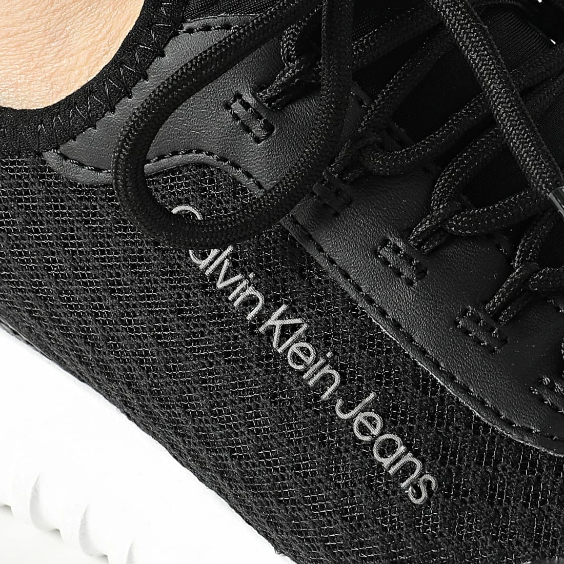 Coupon 🤩 Baskets Femme Runner Lace Up 👟 Sneaker 0607 Black de Calvin Klein ⌛ 2 Coupon 🤩 Baskets Femme Runner Lace Up 👟 Sneaker 0607 Black de Calvin Klein ⌛ – Image 2