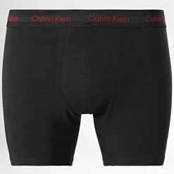 Remise ✔️ Lot De 3 Boxers NB1770 Noir de Calvin Klein 💯 -France Calvin Klein Soldes 2024 calvin klein 292726 000NB1770A X09 20211124T152125 03