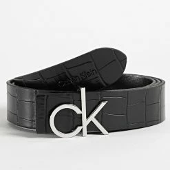 Meilleure affaire 👍 Ceinture Réversible Femme Re-Lock 8781 Noir de Calvin Klein ✨ -France Calvin Klein Soldes 2024 calvin klein 293096 K60K608781 01J 20211222T163154 04