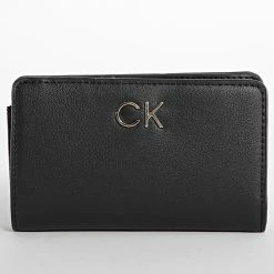 Gazebo Parts Direct Sales Store 21 Sortie 😀 Portefeuille Femme Re-Lock Billfold French Wallet 8992 Noir de Calvin Klein 🌟