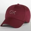 Le moins cher ✔️ Casquette Femme New Minimal BB 8769 Bordeaux de Calvin Klein 💯