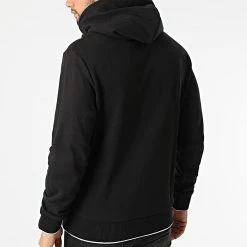 Budget 🔔 Sweat Capuche Center Logo 8180 Blanc de Calvin Klein ✨ -France Calvin Klein Soldes 2024 calvin klein 293149 K10K108180 BEH 20211129T092622 04