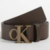 Acheter 🌟 Ceinture Rounded Mono Plaque 7065 Marron de Calvin Klein ⌛
