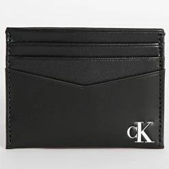 De gros 🎉 Porte-Cartes Printed Mono 8214 Noir de Calvin Klein ⌛