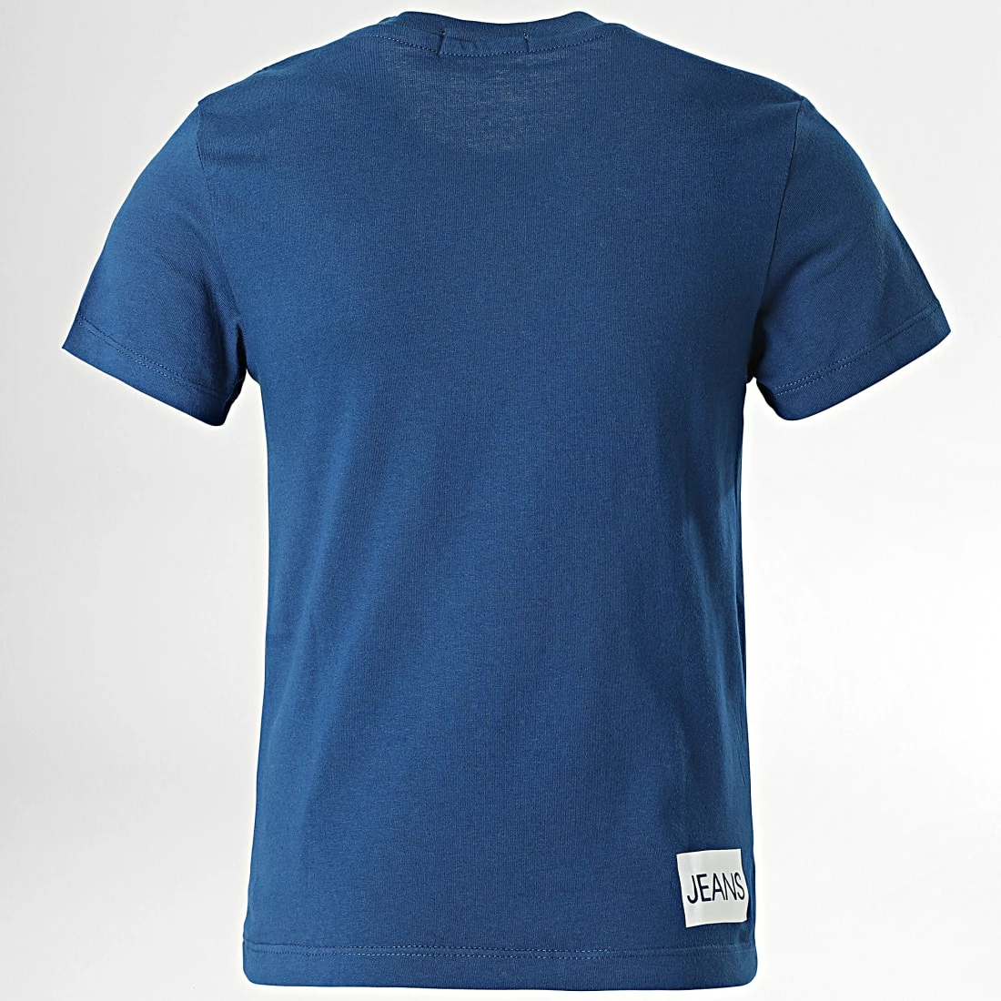 Meilleure vente 🥰 Tee 👚 Shirt Enfant Institutional 0347 Bleu Marine de Calvin Klein 🎁 4 Meilleure vente 🥰 Tee 👚 Shirt Enfant Institutional 0347 Bleu Marine de Calvin Klein 🎁 – Image 4