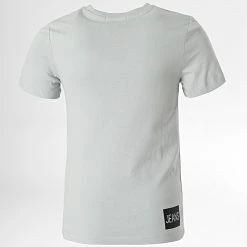 Budget 😍 Tee 👚 Shirt Enfant Institutional 0347 Gris de Calvin Klein ⌛ -France Calvin Klein Soldes 2024 calvin klein 294869 IB0IB00347 PRM 20211214T162945 04