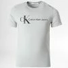 Top 10 👏 Tee 👕 Shirt Enfant Monogram Institutional 1230 Gris de Calvin Klein 💯