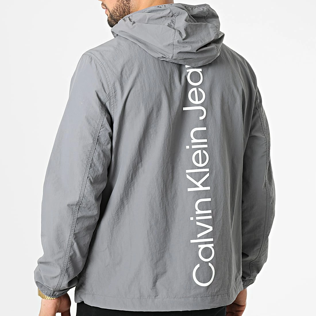 De gros ✨ Veste Zippée Capuche Institutional Logo 0329 Gris de Calvin Klein 🛒 4 De gros ✨ Veste Zippée Capuche Institutional Logo 0329 Gris de Calvin Klein 🛒 – Image 4
