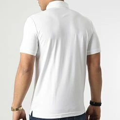 De gros 🌟 Polo Manches Courtes Liquid Touch Slim 7090 Blanc de Calvin Klein 🥰 -France Calvin Klein Soldes 2024 calvin klein 295532 K10K107090 YAF 20211217T151648 04