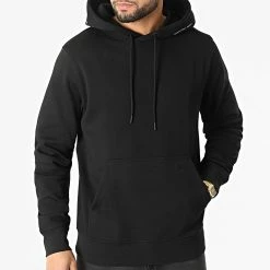Meilleure vente ✔️ Sweat Capuche Repeat Logo 9701 Noir de Calvin Klein 🎁 -France Calvin Klein Soldes 2024 calvin klein 295649 J30J319701 BEH 20211220T161908 03