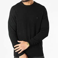 Les meilleures critiques de 👍 Pull Superior Wool Crew Neck 2727 Noir de Calvin Klein 😍 -France Calvin Klein Soldes 2024 calvin klein 295721 K10K102727 BEH 20211220T161848 03