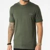 Coupon 🥰 Tee 👕 Shirt Cotton Chest Logo 3307 Vert Kaki de Calvin Klein 🤩