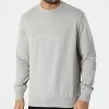 Offres 🎉 Sweat Crewneck Matt Shine Split Logo 8029 Gris de Calvin Klein 😀