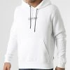Meilleure affaire 🎉 Sweat Capuche Coordinates Logo 8057 Blanc de Calvin Klein ✔️