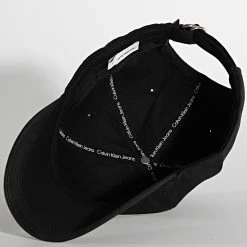 Vente flash 👍 Casquette Femme Institutional 8849 Noir de Calvin Klein 🧨 -France Calvin Klein Soldes 2024 calvin klein 296063 K60K608849 BDS 20211222T162545 04