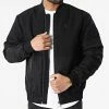 Meilleure affaire 🛒 Veste Zippée Mix Media Bomber 9890 Noir de Calvin Klein 🔥