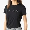 Top 10 ✨ Tee 👕 Shirt Femme GWF1K140 Noir Réfléchissant de Calvin Klein 😉