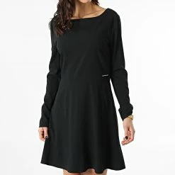 Le moins cher ✔️ Robe Femme 7691 Noir de Calvin Klein ✔️ -France Calvin Klein Soldes 2024 calvin klein 297644 J20J217691 BEH 20220114T145640 03