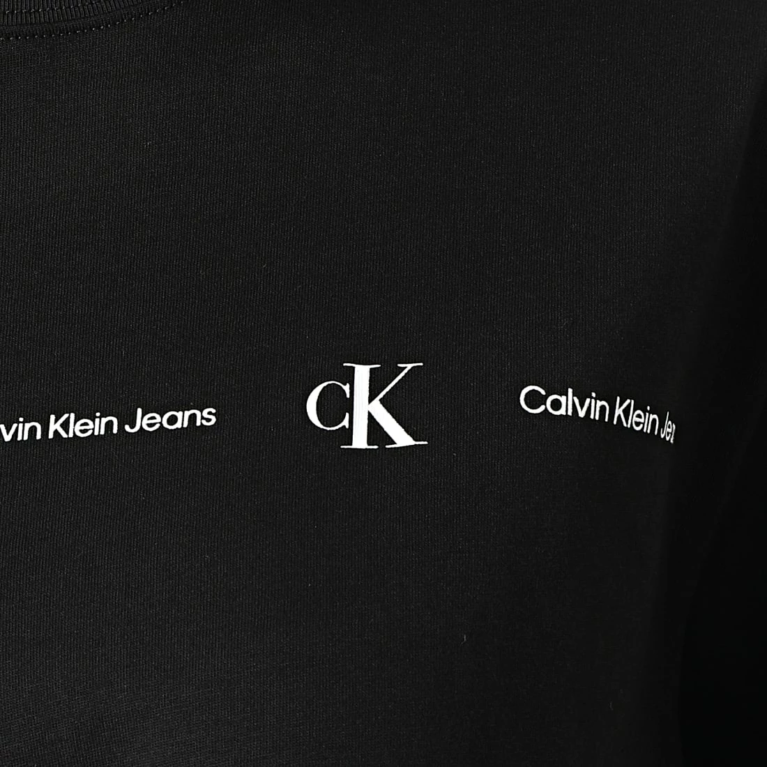 Meilleur prix 💯 Tee 👚 Shirt Femme Crop 7709 Noir de Calvin Klein 🤩 2 Meilleur prix 💯 Tee 👚 Shirt Femme Crop 7709 Noir de Calvin Klein 🤩 – Image 2