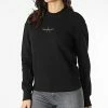 Top 10 👍 Sweat Crewneck Femme 7734 Noir de Calvin Klein 🧨