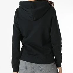 Offres ✔️ Sweat Capuche Femme Shrunken Institutional 7744 Noir de Calvin Klein 😉 -France Calvin Klein Soldes 2024 calvin klein 297669 J20J217744 BEH 20220125T160954 04