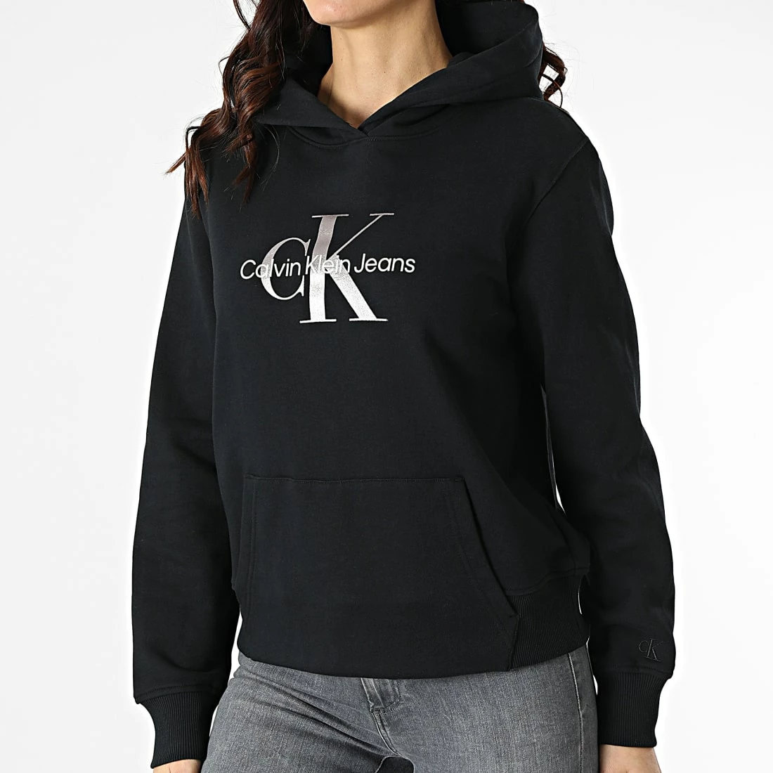 Vente flash 🔔 Sweat Capuche Femme Gunmetal Monogram 7784 Noir de Calvin Klein 👏 1 Vente flash 🔔 Sweat Capuche Femme Gunmetal Monogram 7784 Noir de Calvin Klein 👏