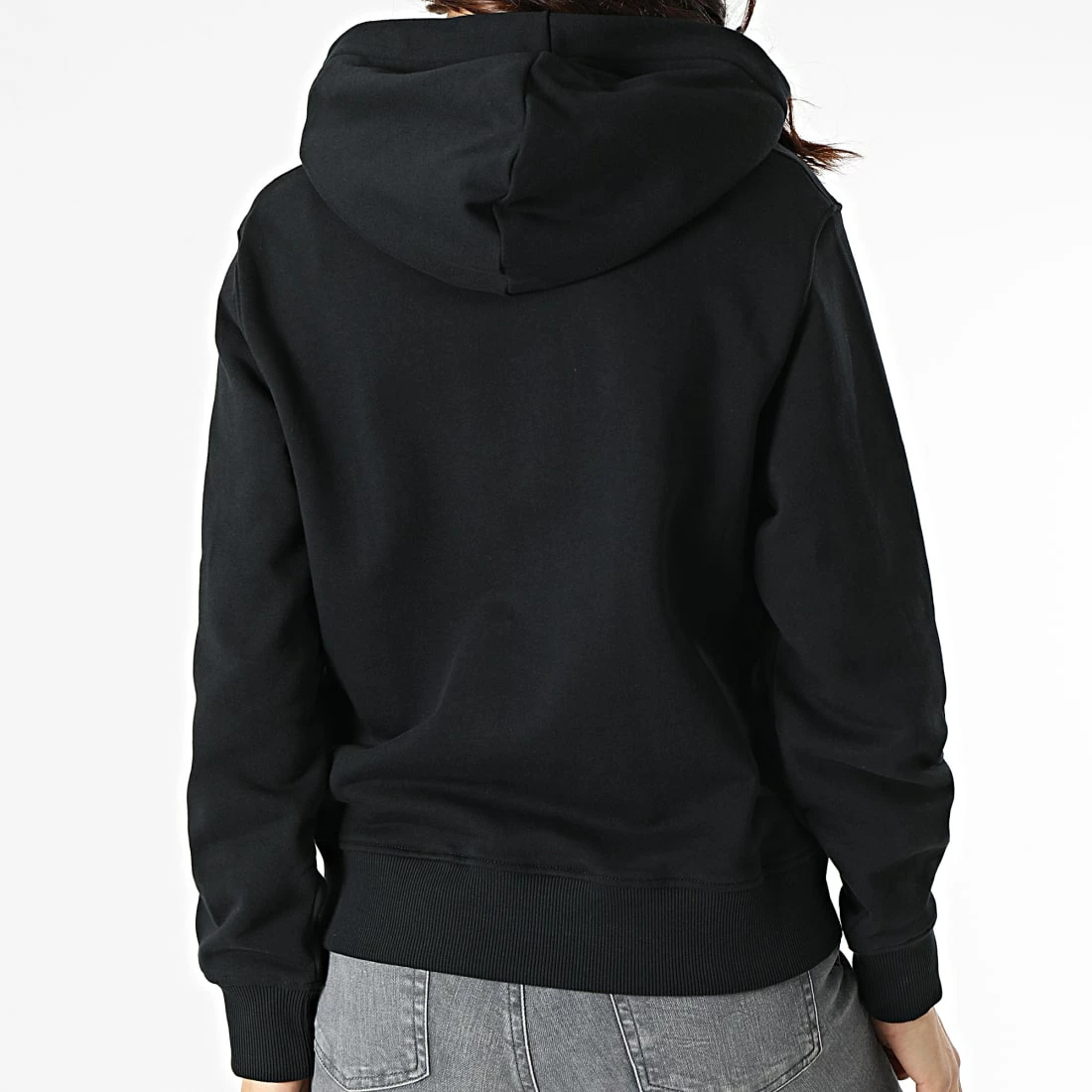 Vente flash 🔔 Sweat Capuche Femme Gunmetal Monogram 7784 Noir de Calvin Klein 👏 4 Vente flash 🔔 Sweat Capuche Femme Gunmetal Monogram 7784 Noir de Calvin Klein 👏 – Image 4