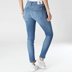 Meilleure vente 💯 Jean Skinny Femme Rise 7864 Bleu Denim de Calvin Klein ⌛ -France Calvin Klein Soldes 2024 calvin klein 297679 J20J217864 1A4 20220107T161818 04