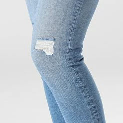 Vente flash ❤️ Jean Super Skinny Femme 7873 Bleu Denim de Calvin Klein 🔔 -France Calvin Klein Soldes 2024 calvin klein 297680 J20J217873 1A4 20220107T161800 02