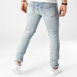Meilleur prix 🥰 Jean Skinny 9873 Bleu Wash de Calvin Klein 🥰 -France Calvin Klein Soldes 2024 calvin klein 297891 J30J319873 1AA 20220113T142351 04