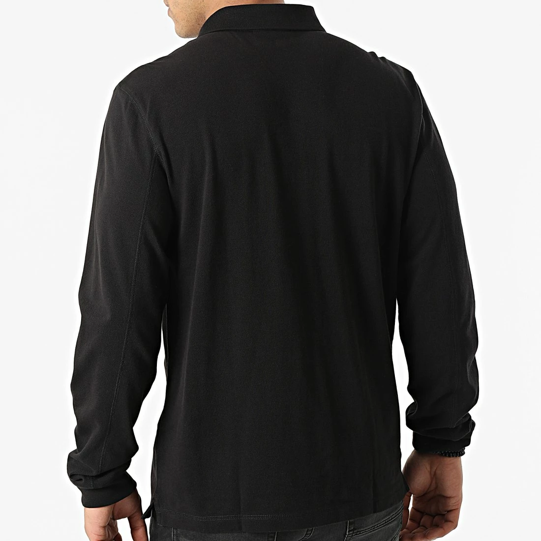 Meilleur prix 🤩 Polo Manches Longues Monogram Logo 9675 Noir de Calvin Klein 🌟 4 Meilleur prix 🤩 Polo Manches Longues Monogram Logo 9675 Noir de Calvin Klein 🌟 – Image 4