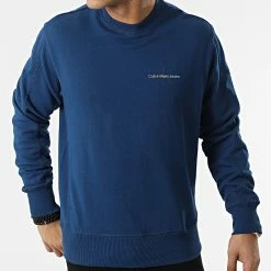 Top 10 🌟 Sweat Crewneck Monogram Logo 9699 Bleu Marine de Calvin Klein 🧨 6 Top 10 🌟 Sweat Crewneck Monogram Logo 9699 Bleu Marine de Calvin Klein 🧨 -France Calvin Klein Soldes 2024 calvin klein 298205 J30J319699 C5G 20220117T161714 03
