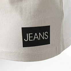 Offres ⌛ Tee 👚 Shirt Enfant Institutional 0347 Beige de Calvin Klein ✨ -France Calvin Klein Soldes 2024 calvin klein 298454 IB0IB00347 ACF 20220214T164238 03