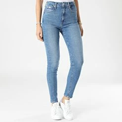 Bon marché 🔔 Jean Skinny Femme 7891 Bleu Denim de Calvin Klein ✔️ -France Calvin Klein Soldes 2024 calvin klein 298712 J20J217891 1A4 20220121T161749 03