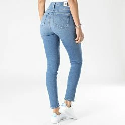 Bon marché 🔔 Jean Skinny Femme 7891 Bleu Denim de Calvin Klein ✔️ -France Calvin Klein Soldes 2024 calvin klein 298712 J20J217891 1A4 20220121T161751 04
