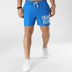 Coupon 🧨 Short De Bain Medium Drawstring 0701 Bleu de Calvin Klein 🛒 -France Calvin Klein Soldes 2024 calvin klein 298840 KM0KM00701 C46 20220131T143915 03