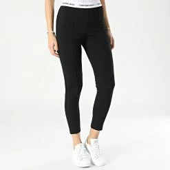 De gros 🥰 Legging Femme Contrast Tape Milano 8041 Noir de Calvin Klein 💯 -France Calvin Klein Soldes 2024 calvin klein 299332 J20J218041 BEH 20220125T155602 03