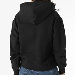 Top 10 🎉 Sweat Capuche Femme Crop Stacked Logo 8048 Noir de Calvin Klein 😀 -France Calvin Klein Soldes 2024 calvin klein 299336 J20J218048 BEH 20220125T160506 04