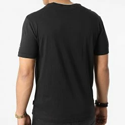 Nouveau ❤️ Tee 👕 Shirt Cotton Turn Up 9072 Noir de Calvin Klein 🔔 -France Calvin Klein Soldes 2024 calvin klein 299400 K10K109072 BEH 20220126T145247 04
