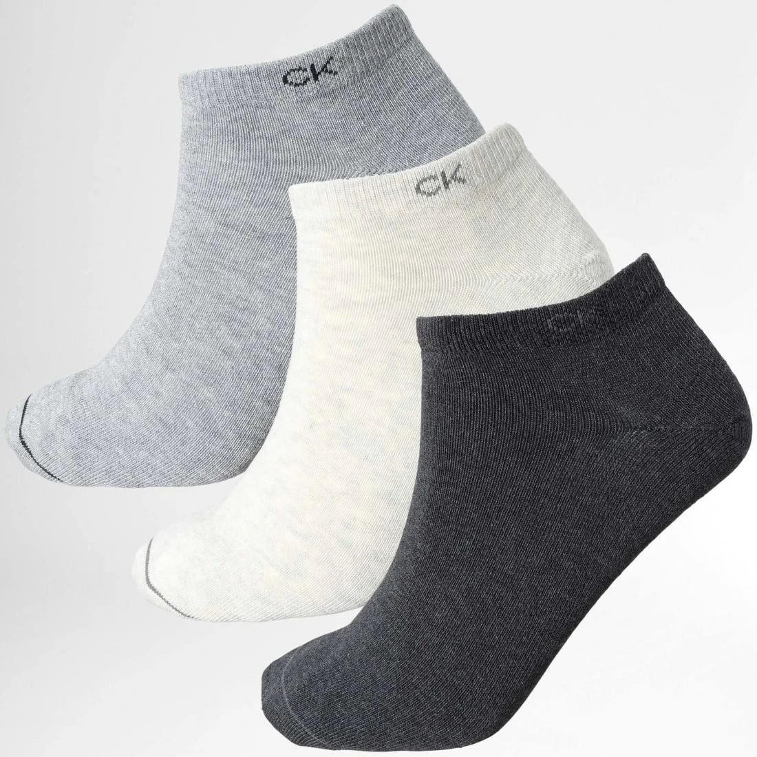 Vente flash ⭐ Lot De 3 Paires De Chaussettes 701218718 Noir Beige Gris Chiné de Calvin Klein 👍 1 Vente flash ⭐ Lot De 3 Paires De Chaussettes 701218718 Noir Beige Gris Chiné de Calvin Klein 👍