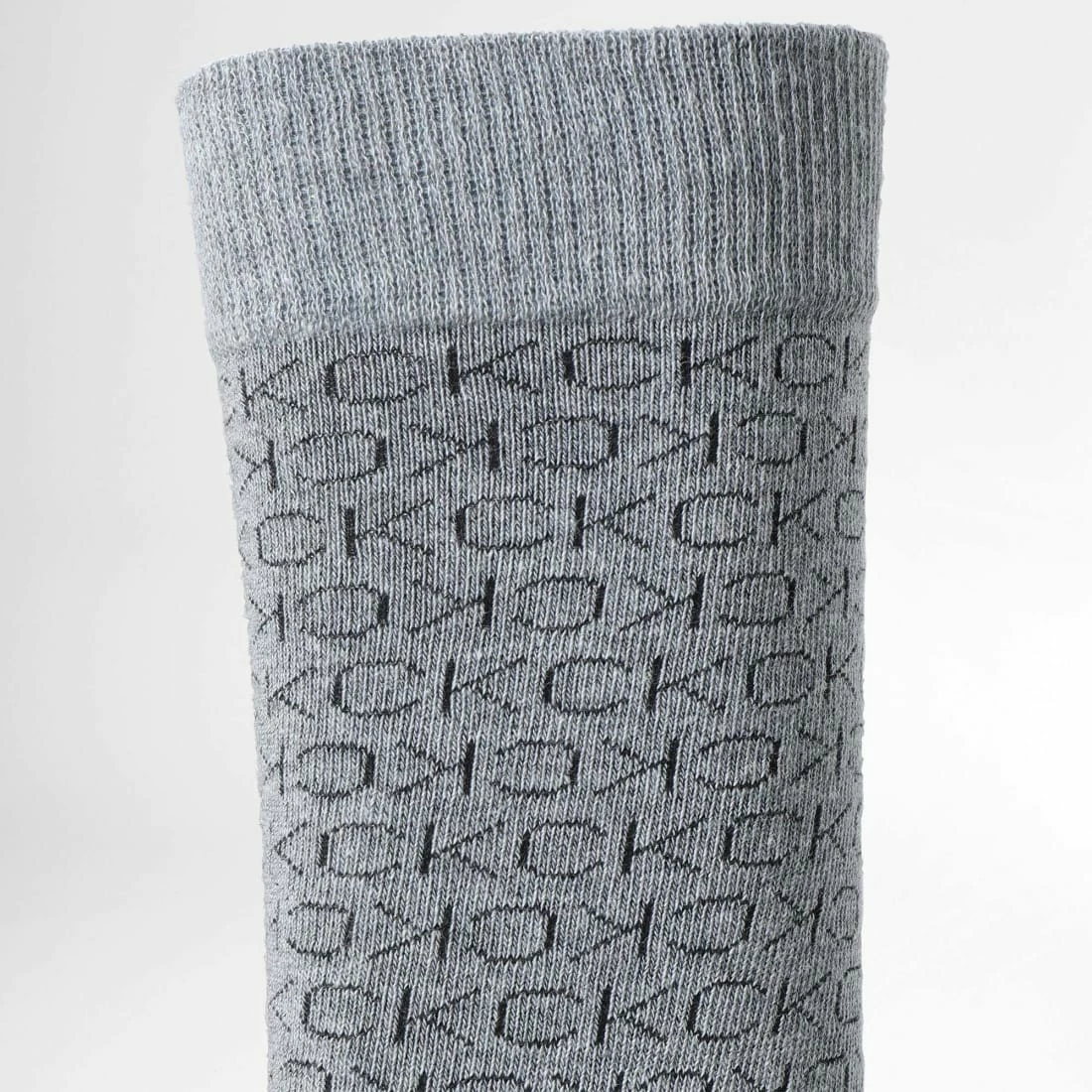 De gros ⭐ Lot De 2 Paires De Chaussettes 701218951 Noir Gris Chiné de Calvin Klein 👍 2 De gros ⭐ Lot De 2 Paires De Chaussettes 701218951 Noir Gris Chiné de Calvin Klein 👍 – Image 2