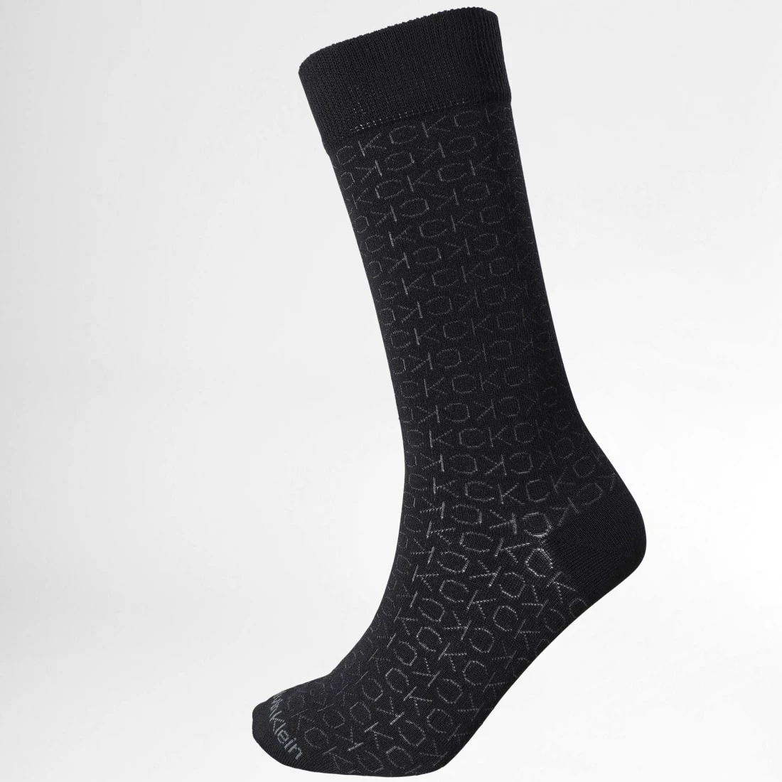 De gros ⭐ Lot De 2 Paires De Chaussettes 701218951 Noir Gris Chiné de Calvin Klein 👍 4 De gros ⭐ Lot De 2 Paires De Chaussettes 701218951 Noir Gris Chiné de Calvin Klein 👍 – Image 4