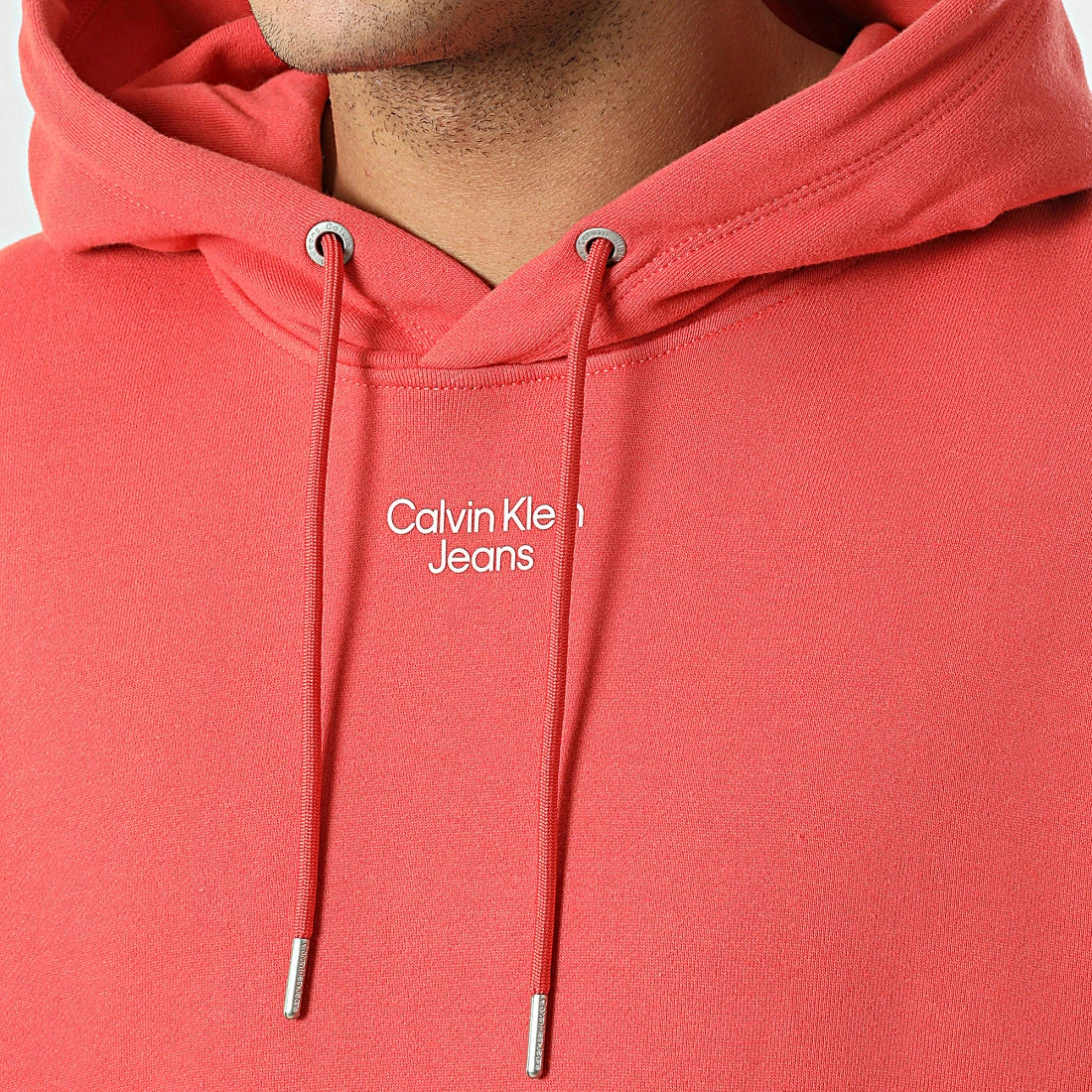 Acheter 👏 Sweat Capuche Stacked Logo 0604 Orange Foncé de Calvin Klein ✔️ 2 Acheter 👏 Sweat Capuche Stacked Logo 0604 Orange Foncé de Calvin Klein ✔️ – Image 2