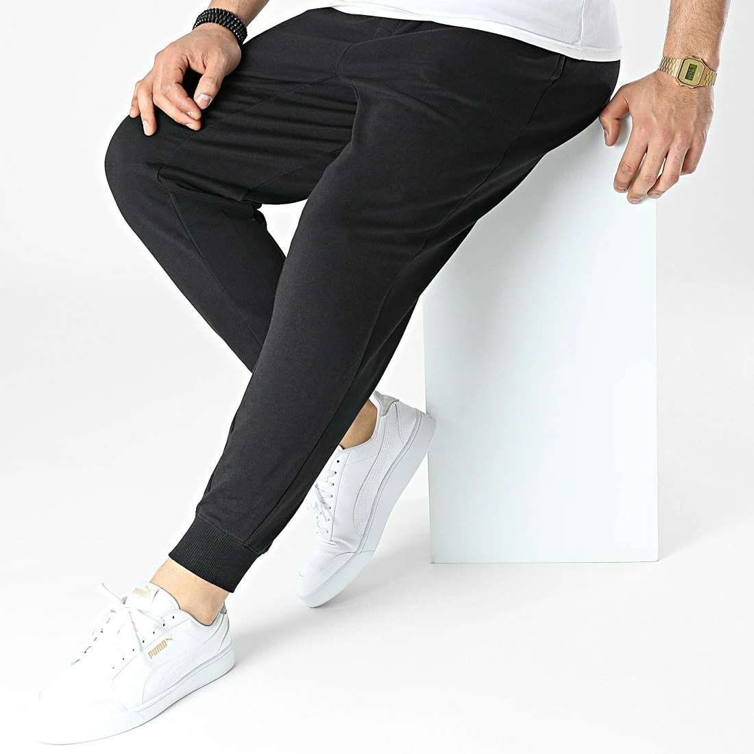 Vente flash 🤩 Pantalon Jogging NM2272E Noir de Calvin Klein 👍 3 Vente flash 🤩 Pantalon Jogging NM2272E Noir de Calvin Klein 👍 – Image 3