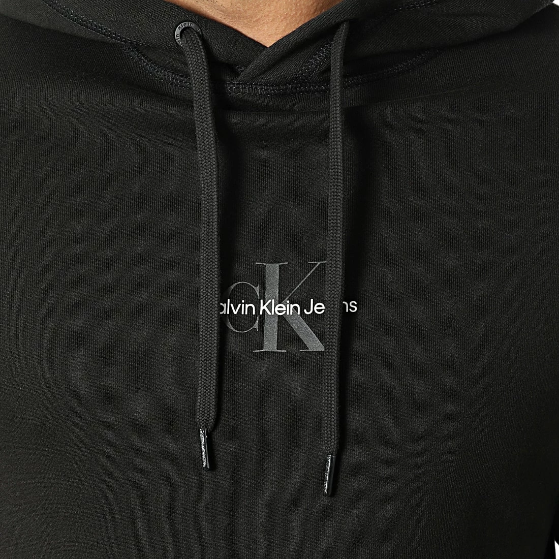 Nouveau 🔥 Sweat Capuche Monogram Logo 9698 Noir de Calvin Klein 😉 2 Nouveau 🔥 Sweat Capuche Monogram Logo 9698 Noir de Calvin Klein 😉 – Image 2
